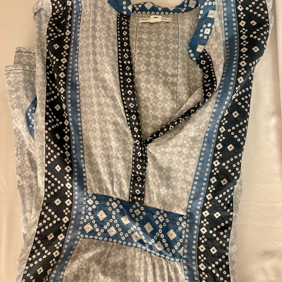 Emerson Fry Navy and White Swim Cover-Up - Picture 6 of 8